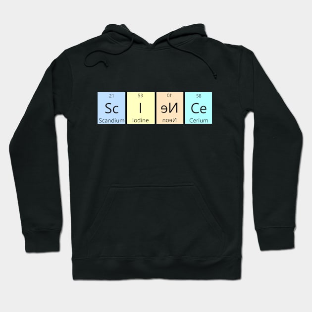 ScINeCe Funny Science Gift for Chemistry Geeks Hoodie by Popculture Tee Collection